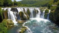 Waterfall - ÃÂ trbaÃÂki buk Royalty Free Stock Photo